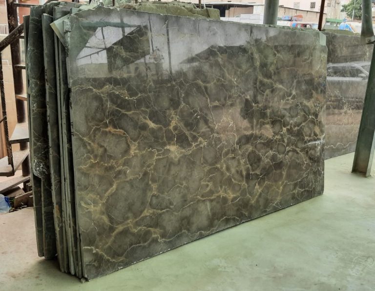 Premium Coffee Brown Marble Tile with Polished Finish for Flooring