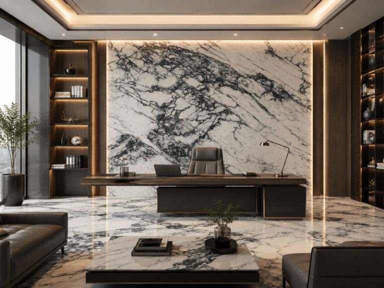 Premium Commando Marble slabs from Pakistan for luxury projects in Oman and GCC