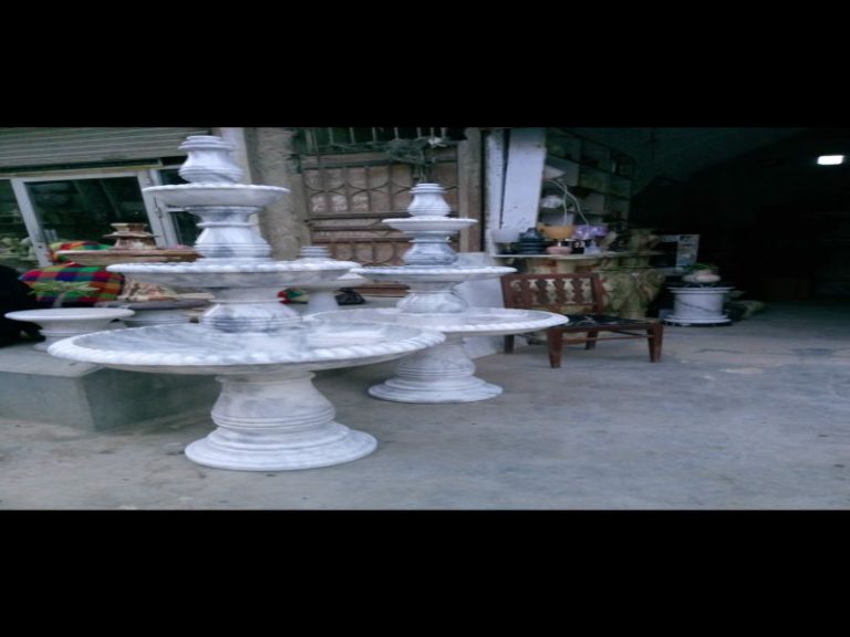 Natural stone fountain exported to Oman